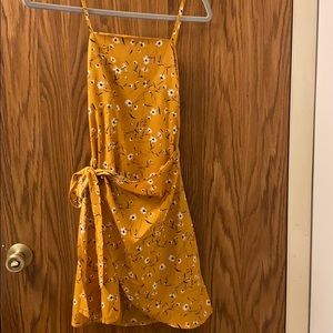 Floral Wrap Dress